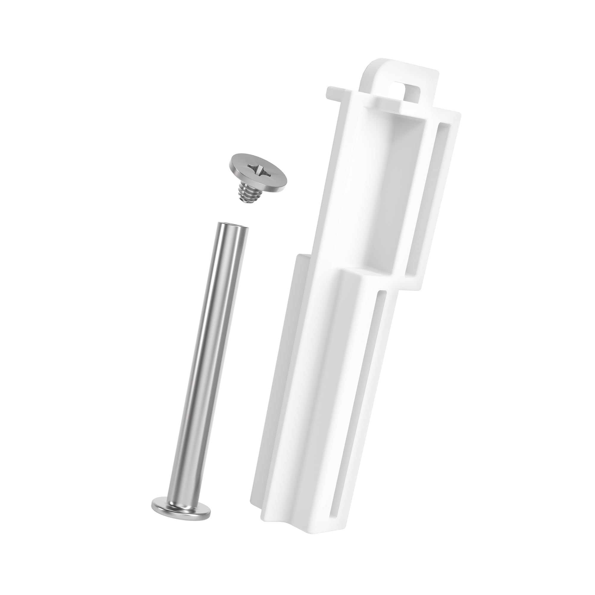 Gamegenic, Game Castle Tube Holder - Bianco 2 supporti incluso un tubo Playmat per tappetino da gioco di dimensioni standard, colore: Bianco