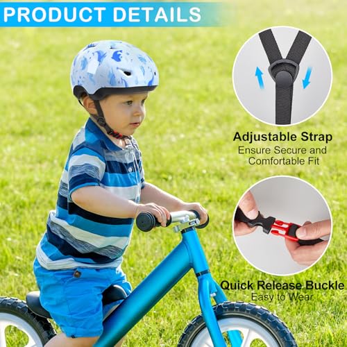 Image of Toddler Helmet, Baby Infant Kids Bike Helmet for Kids Age 1-3 /2-4 /3-5 /5-8 Adjustable Toddler Bike Helmets for Boys Girls for Scooter Skateboard Cycling