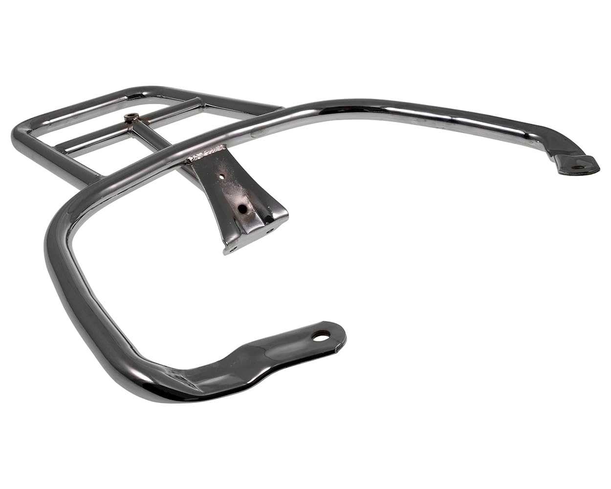 2EXTREME Top Case Träger chrom starr universal kompatibel für Vespa Primavera 3V / Touring Euro4, i.e. 3V / Touring