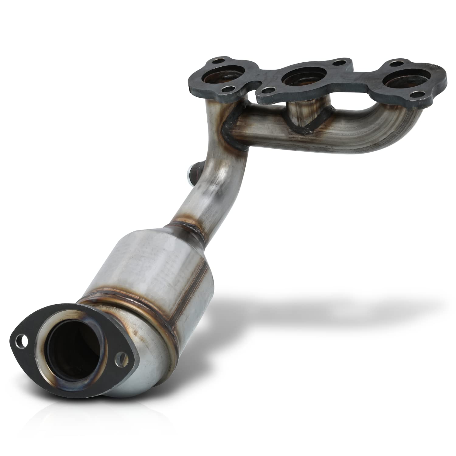 PHILTOP High Flow Catalytic Converter For Toyota Sienna 3.3L FWD 2004-2006 - EPA Compliant, Direct Fit (Replaces 16392, 16393)