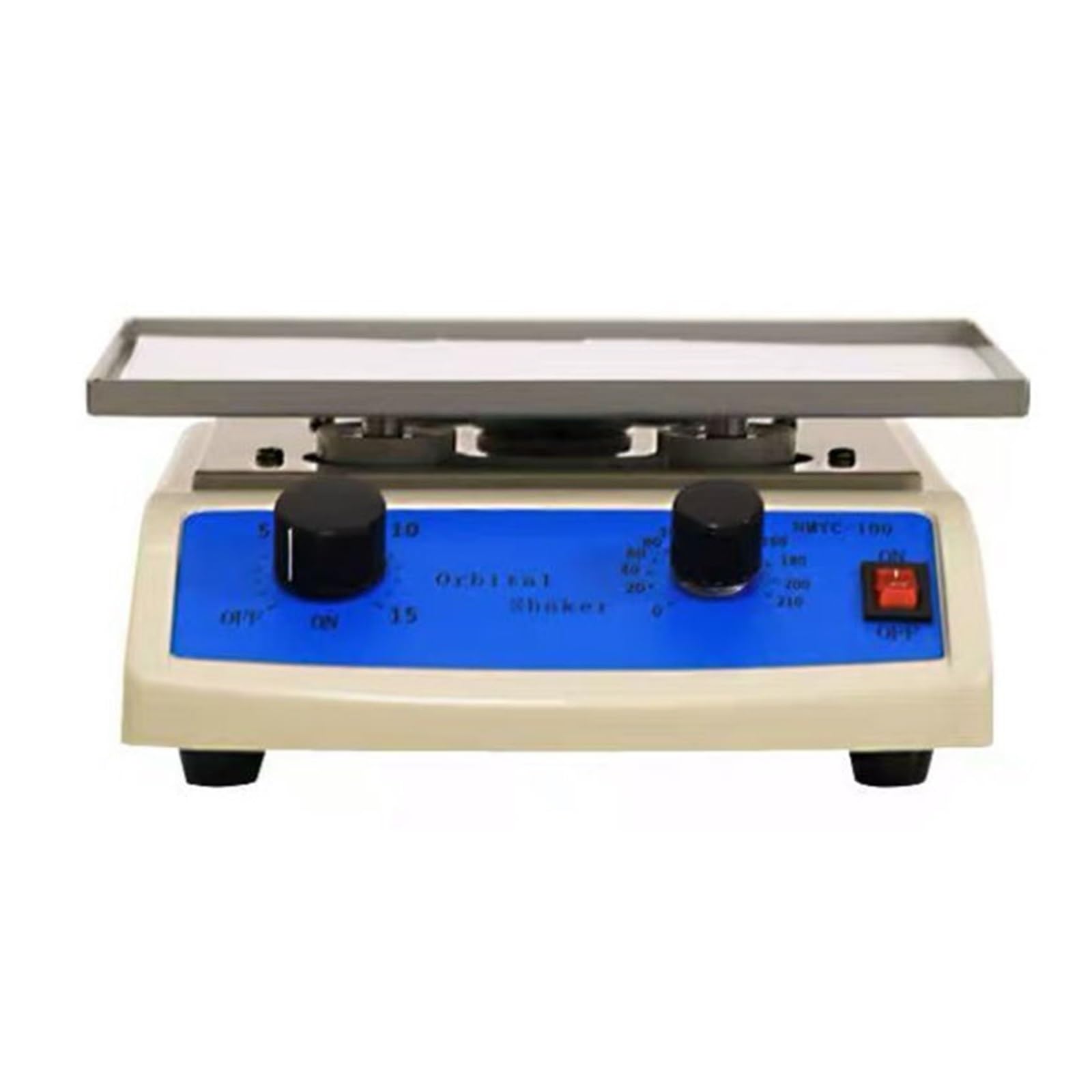 Agitador Orbital, 100 Oscilador rotatorio de laboratorio Mezclador RPR Agitador orbital 210 RPM velocidad ajustable