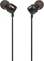 Fone de Ouvido JBL Tune 110 Intra-Auricular Preto - JBLT110BLKAM
