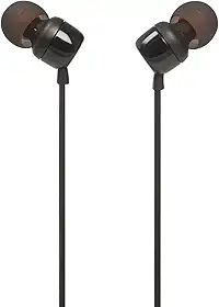 Fone de Ouvido JBL Tune 110 Intra-Auricular Preto - JBLT110BLKAM