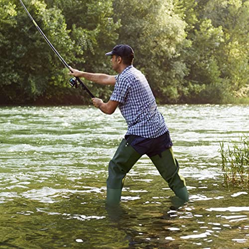 Waadpakken Lichtgewicht Waterdichte Laarzen Voor Heren En Dames, Nylon Steltlopers Voor Het Vissen Voet Heup Steltlopers Met Schoenplaatjes - Image 8