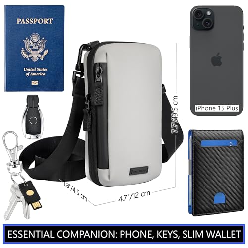 Cell Phone Crossbody Sling Bag EDC – RFID Small Shoulder Bag with Urban Tech Aesthetic3