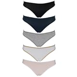 Cotton Thongs for Women-Ladies Underwear Panties- Women&apos;s Thong Pack Breathable
