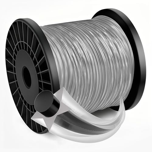 Forever Speed Freischneider Faden, 2.4mm*100m Rasentrimmer Faden...