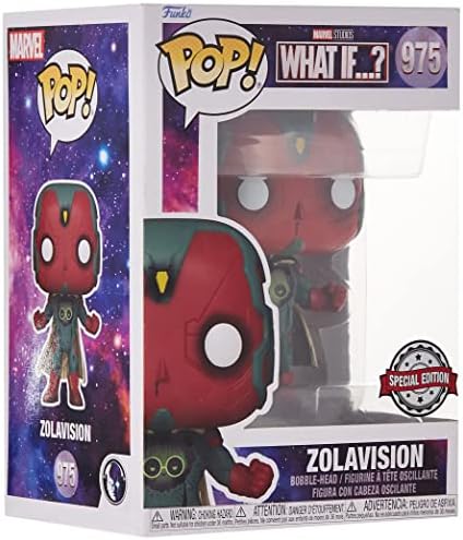 Funko POP! #975 Marvel: What If...? - Zola Vision - Target Exclusive Funko POP! #975 Marvel: What If...? - Zola Vision - Target Exclusive | Pop Marvel | 3 Funko POP! #975 Marvel: What If...? - Zola Vision - Target Exclusive | Pop Marvel