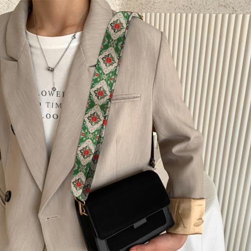 Image of Purse Strap Crossbody Shoulder Canvas Straps 1.5 inch Wide Replacement Adjustable Aesthetic Cute for Women Girls Bag