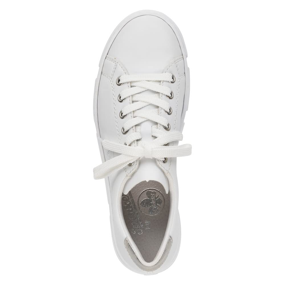 Rieker Damen Sneaker N59W1-80 weiß