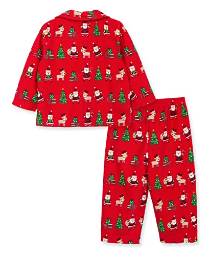 Little Me Baby Boys' Kids Christmas Pajama and Footie Sets2