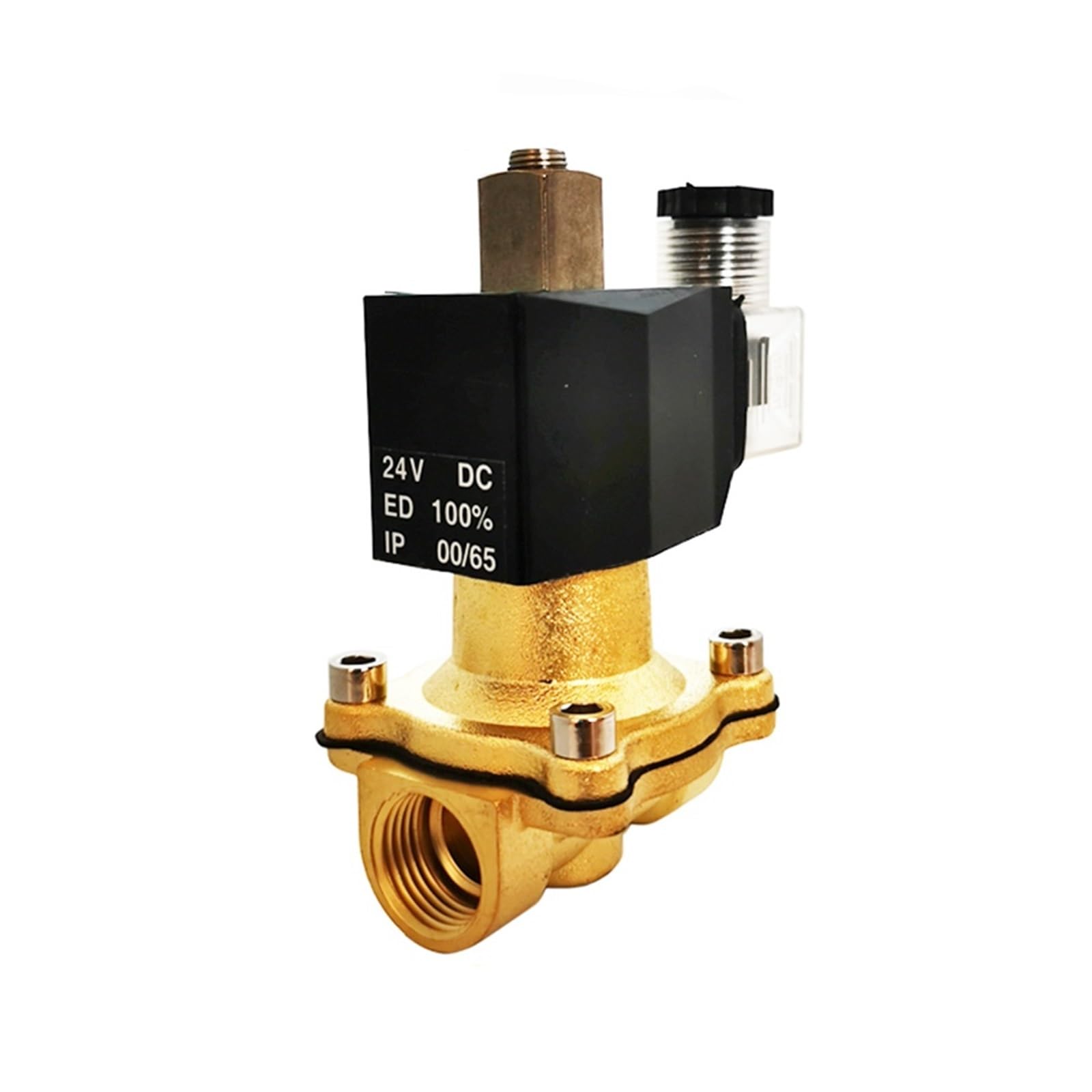 YX55POU12 1/2 Inch Normally Open Solenoid Valve Water Seal for Treatment 1Pcs(380vac,BSP)