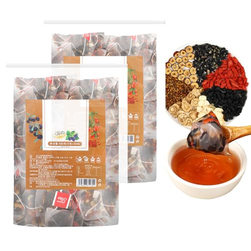 20Bags Ginseng Six Treasure Tea, Ginseng Tea Bags, Kidney Formula Tea Suitable for Both Men and Women (100g/5g x 20bags) (2) 20Bags Ginseng Six Treasure Tea, Ginseng Tea Bags, Kidney Formula Tea Suitable for Both Men and Women (100g/5g x 20bags) (2)