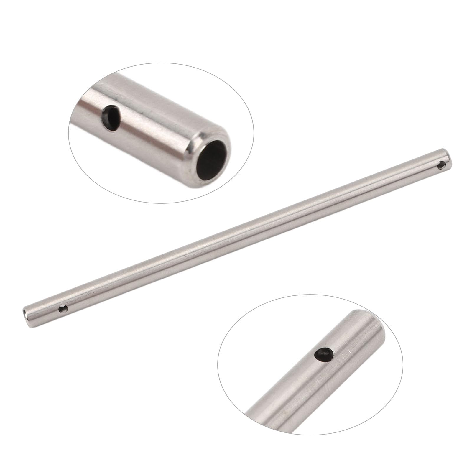 Alomejor RC Helicopter Main Spindle Stainless Steel Replacement Parts Easy Install, High Reliability for FlyWing UH1