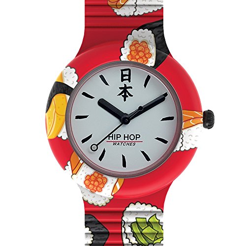 Montre de sport HWU0873 Hip Hop en silicone avec cadran digital étanche