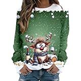 3d Printed: L'impression complète rend votre t-shirt Xmas Jumpers plus personnalisé et amusant, et il est rempli de l'atmosphère de Noël