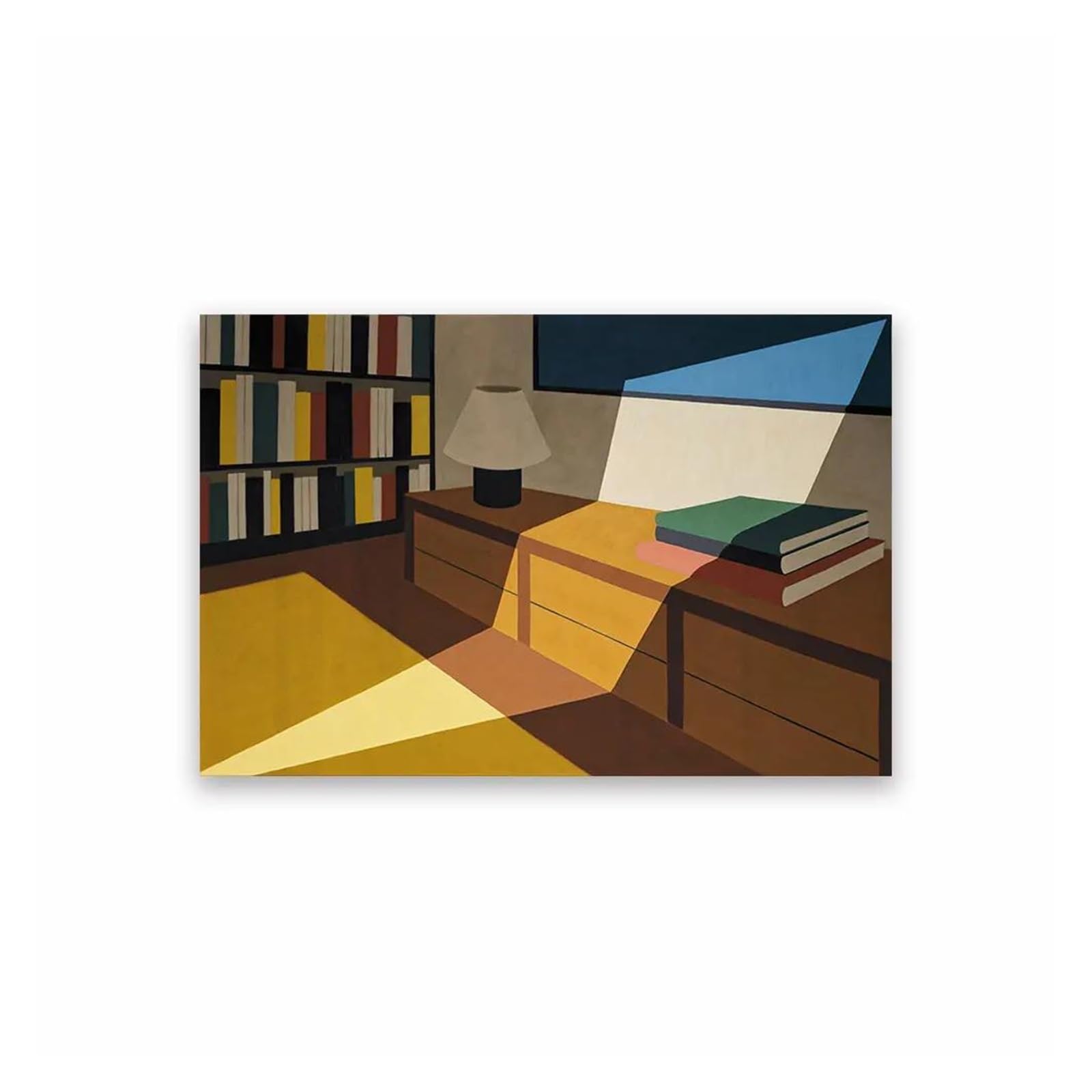 Tableau moderne Étude du Soleil, une œuvre poétique pour réchauffer votre chambre