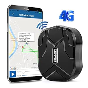 Traqueur GPS Voiture 4G Magnétique Valise GPS Tracker Voiture 10000mAh 80 Jours Veille Antivol Tracker GPS Traceur GPS…