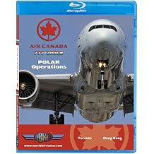 Air Canada B777-200LR Polar Route BLU RAY
