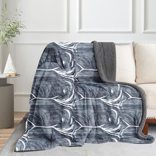 Image of Cloth Fusion Sherpa Fleece AC Blanket for Winter, Single 60x90 inch