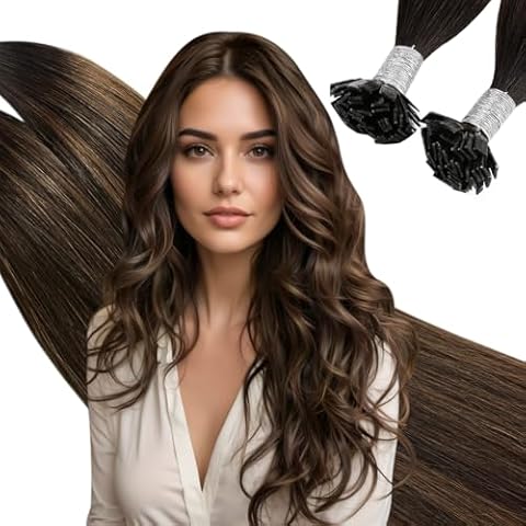 Ugeat Brown Flat Tip Hair Extensions Cover