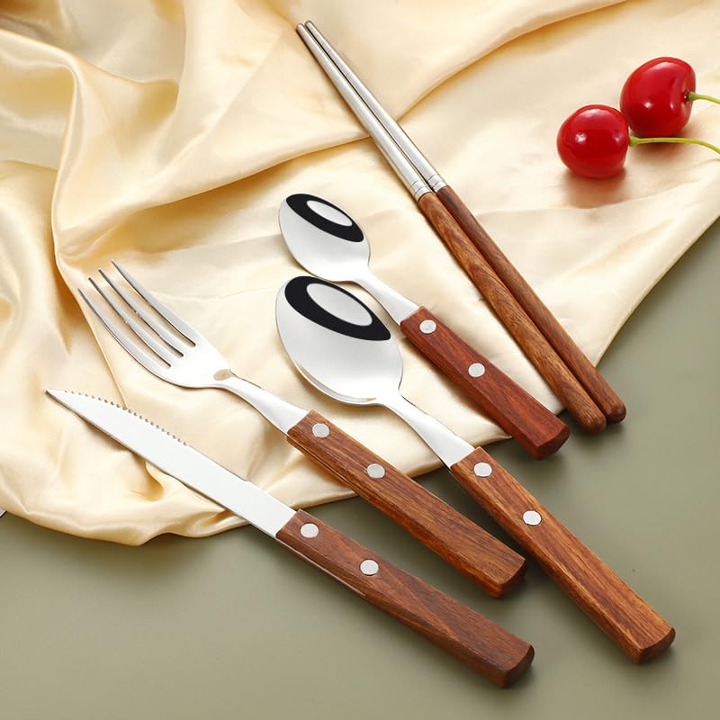 Set Cuchillos Cocina 30 Piezas Acero Inox miniatura 3