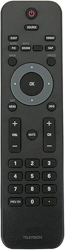 Control remoto de repuesto para Philips TV 22PFL4505D 32PFL4505D 26PFL4507 32PFL4507 32PFL3506 40PFL3505D 40PFL3705D 46PFL3705D 40PFL4707 40PFL37066