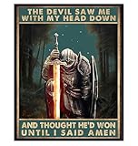 Christian Man Cave Wall Art