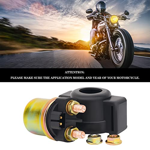 Relé Solenoide de Arranque para Motocicleta AHL RA-67-001 Compatible con Kawasaki EL250 Eliminator 250 1988-1989, KL600 KLR600 1985-1994, KL650 KLR650 1987-2007, KL650 Tengal 1989-1991 miniatura 7