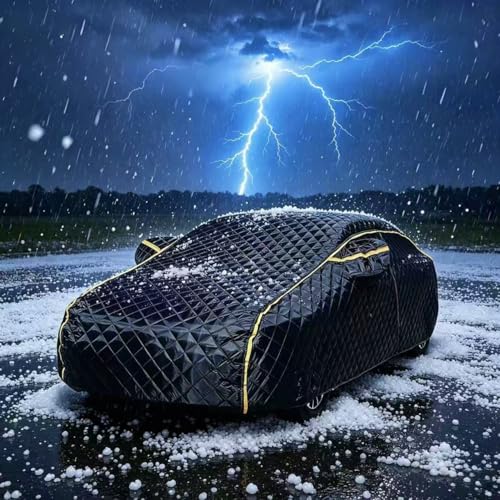 Bâche Voiture Extérieur Anti-grêle pour Škoda Octavia Scout (2014-2020),Housse De Protection Imperméable, Bache Voiture Exterieur,Imperméable, Résistant...