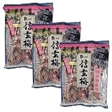 ASフーズ 国産信玄梅 165g×3袋 カリカリ梅 梅 ステッカーセット