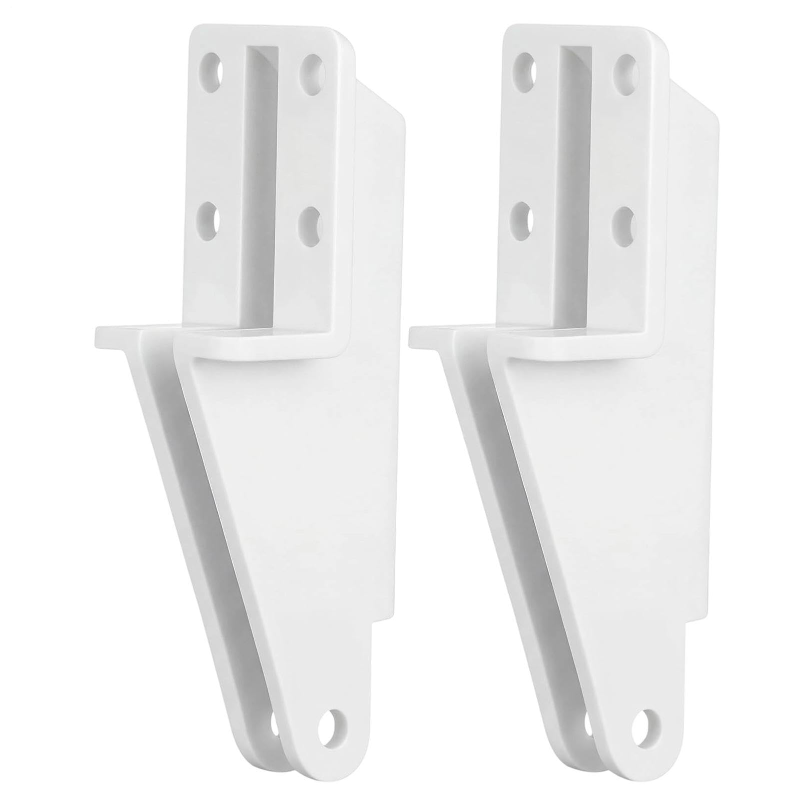 Cierra puertas portátil para cocina y baño, kit de 2 accesorios discretos para pisos