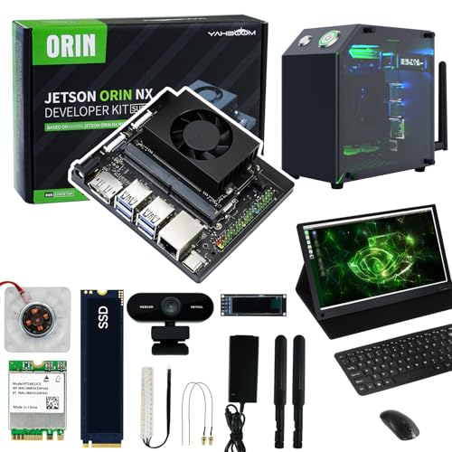 Yahboom Jetson Orin NX AI Computer Kit with 16GB RAM and 256GB SSD