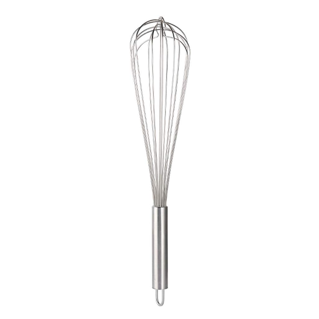 ZHANGXIAO Varillas de batir Acero Inoxidable Utensilios For Hornear Producción Pastel Usado For Remover Huevo Leche (tamaño : 62cm)