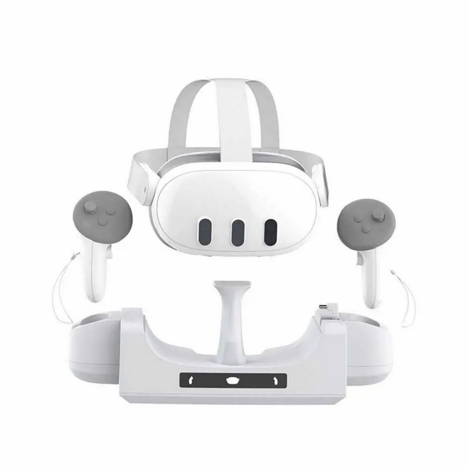 SKEIDO For Meta Quest3 VR Glasses Charging Base Charger Handle Wall Mounted Contact Seat Charging For Quest3 Game Accessories