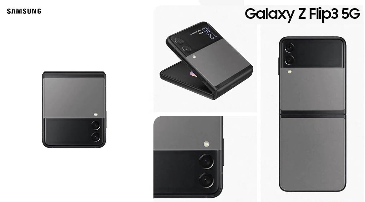 Samsung Galaxy Z Flip3 5G (256GB) Grey, 6.7