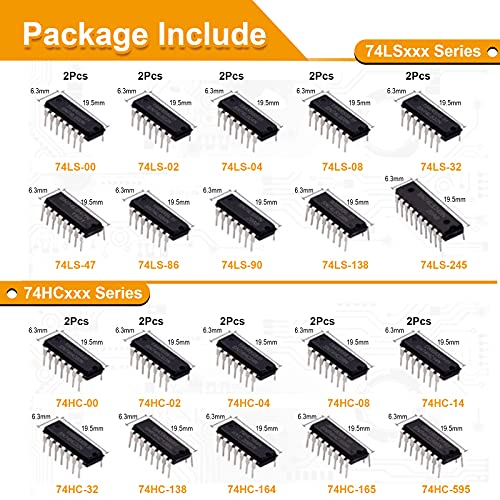 XTVTX 40PCS Circuito Integrato Chip Regolatore di