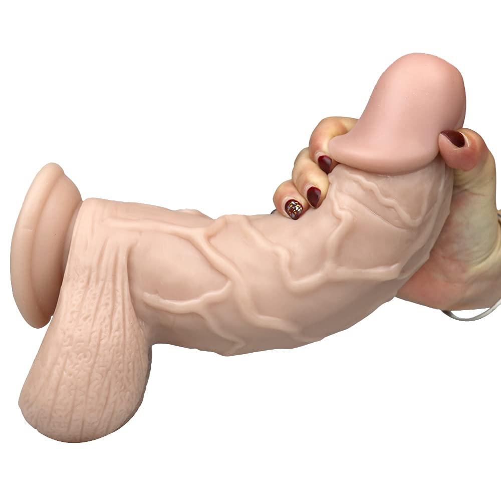 Gode réaliste XXL 26cm de longueur avec finition premium