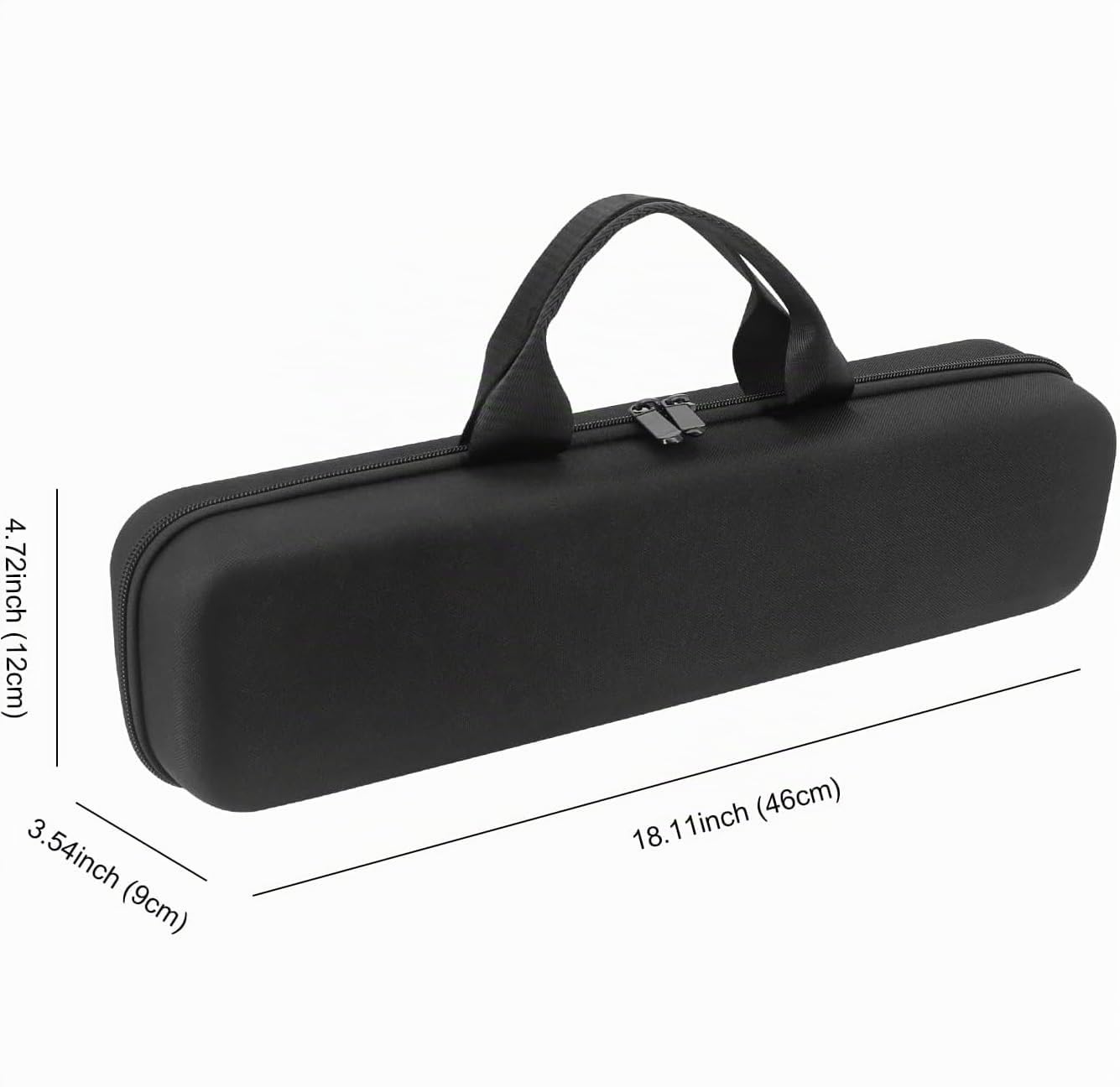 Tasche für Dysons Airstrait Haarglätter, Portable Shockproof Reisen Lagerung wasserdichte Reisetasche für Dysons Airstrait Straightener
