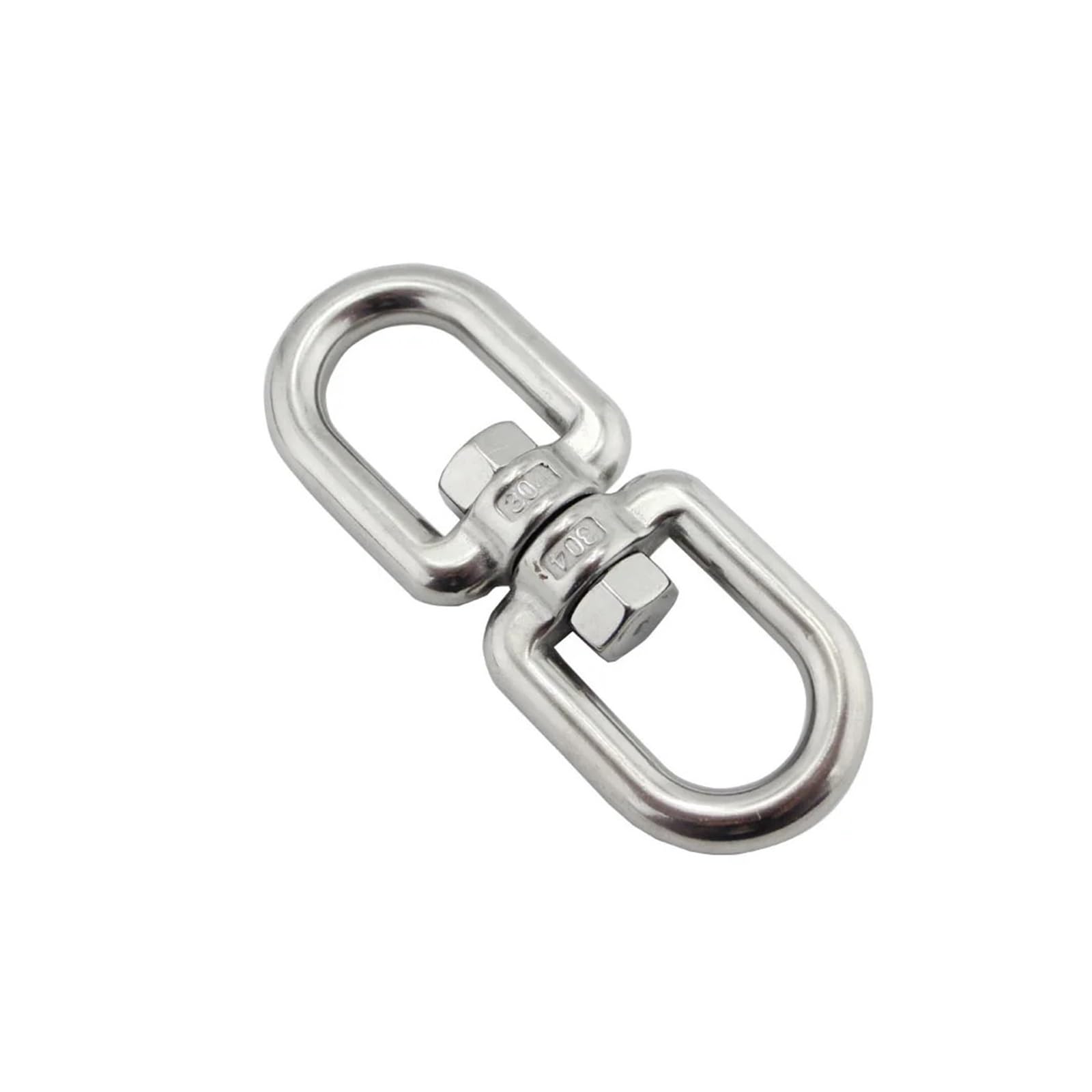 5 Pieces Eye to Anchor Swivel 4mm 5mm 6mm 8mm 10mm Stainless Steel 304 Heavy Duty Marine Chain(M5)