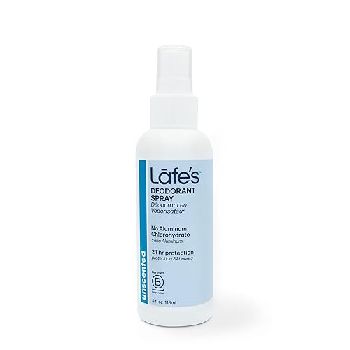 Lafe's Desodorante natural Desodorante natural sin aluminio de 4 onzas para mujeres y hombres Sin parabenos y sin bicarbonato de sodio con