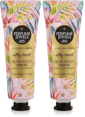 Pj El ve Vücut Kremi Silky Touch Tüp (50 ml) 2'li set
