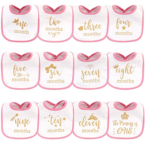 Image of Hudson Baby Unisex Baby Cotton Bibs, Brand Sparkling New, One Size