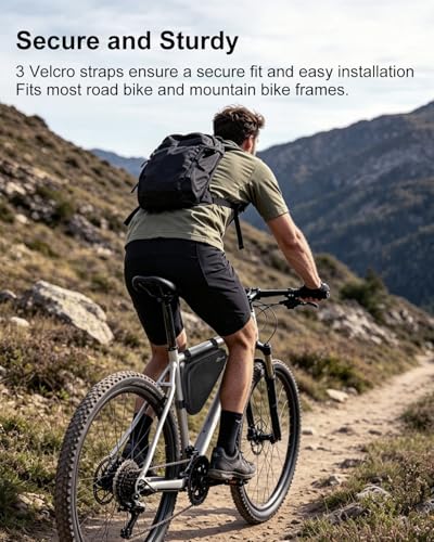 NDakter 2L Waterproof Triangle Frame Storage Bag