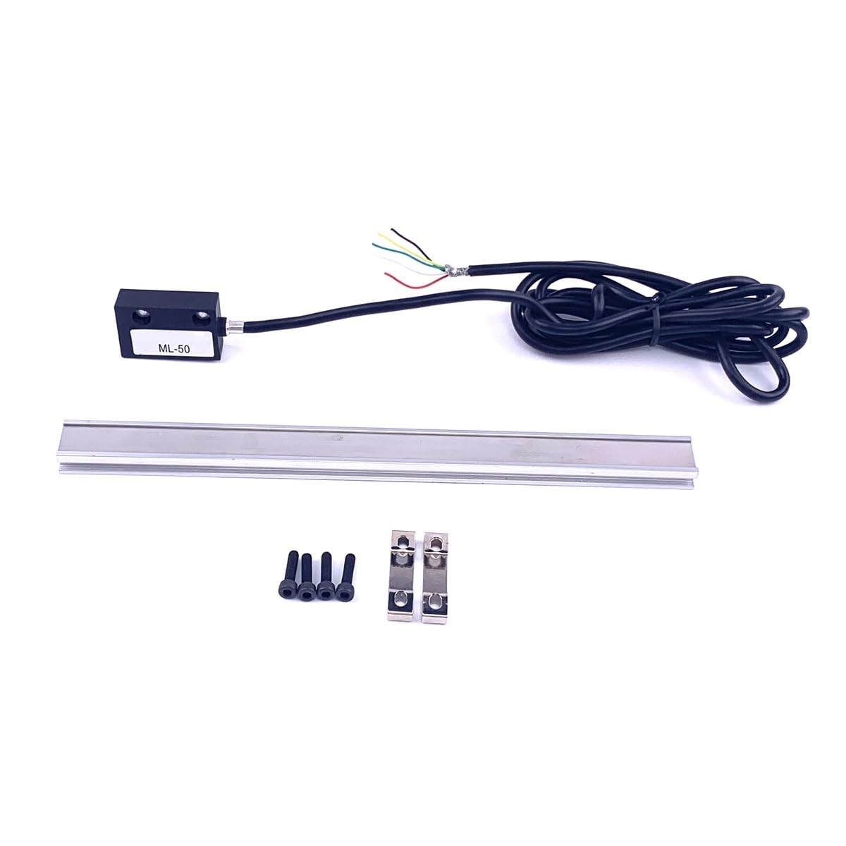 Testina di lettura magnetica da 2 m e kit magnetica da 1000 mm, encoder lineare ad alta precisione con cursore for automazione industriale e macchine da taglio
