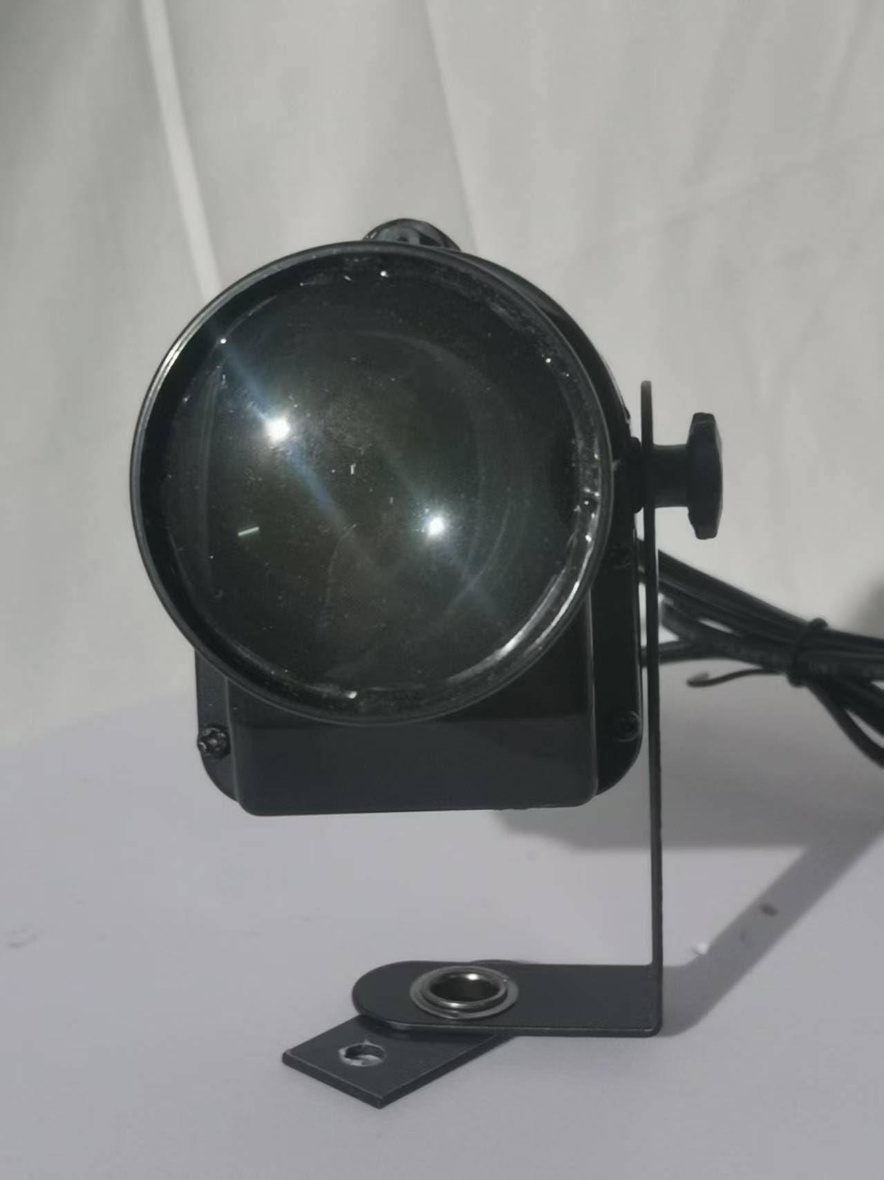 PinSpot-Light, SENLAN 12 W, doppio bianco/bianco freddo e bianco caldo, luce LED da discoteca per Mirro Ball, PinSpot-DJ luci per palcoscenico con controller IR
