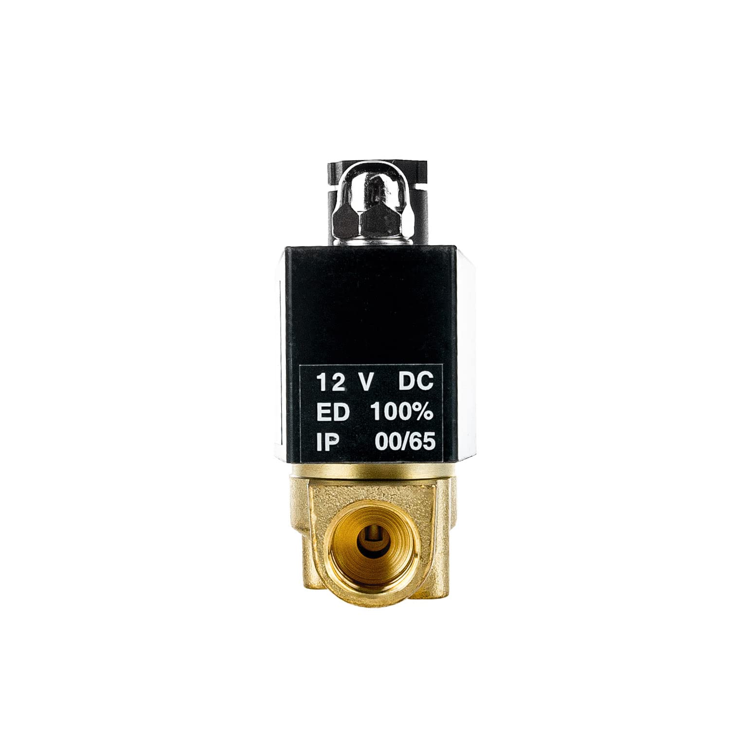 Alimentatore 12 V 20 A Valvola Elettrica 3/8 12VDC Per Serbatoi – Diesel/Benzina, 2 Vie Normalmente Chiusa, Ottone Valvola Ausiliaria Camion