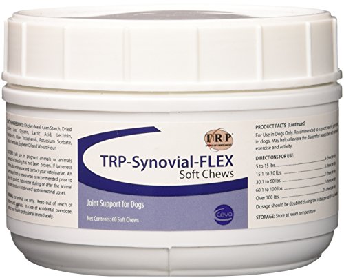 Ceva TRP-Synovial-Flex Soft Chews - Joint Support for Dogs (60 Count)