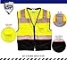 ML Kishigo - Premium Black Series Surveyors Vest - Lime Size: Large