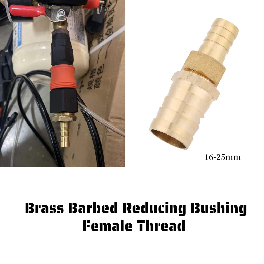 Messing-Reduzierbuchse (16–25 Mm) – Innengewindehülse & Rohrfitting-Adapter Für Sichere Verbindungen